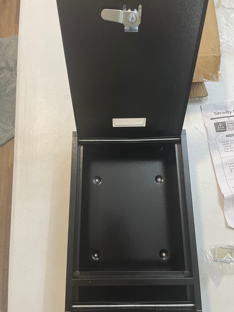 KYODOLED Security Key Lock Mail Box Outdoo large  Wall Mount  Open box