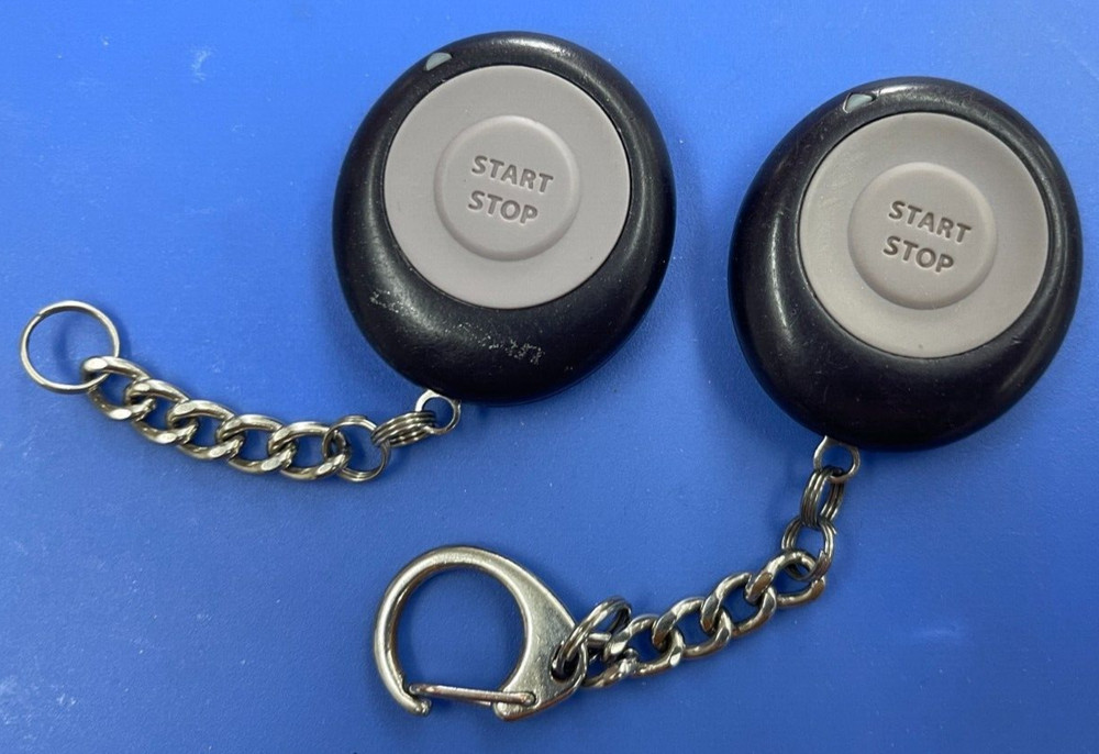 2x CompuStar 1BR-AM 1-BUTTON Remote Transmitter VA5JR760AM433
