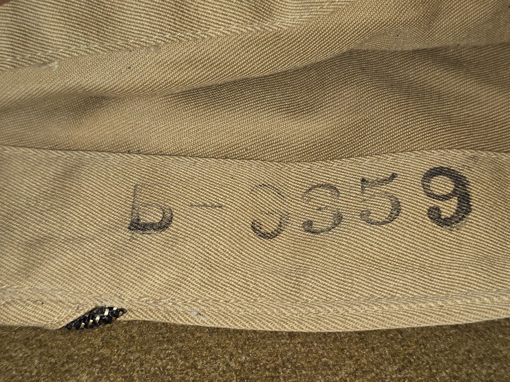 WWII US Army Officer Garrison Cap #3