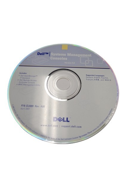 Dell PowerEdge System Dell System Management. Consoles. Disc Only. A10.