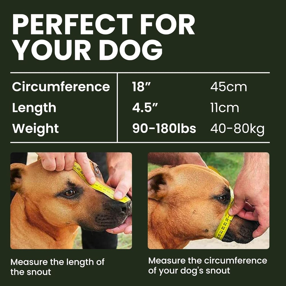 Protective Wire Basket Muzzle for Large Breeds
