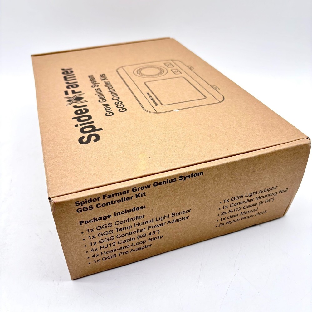 Spider Farmer Grow Genius System GGS Indoor Grow Light Controller Kit