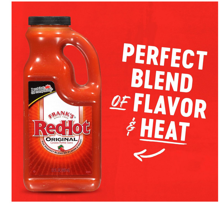 Frank's RedHot Original Hot Sauce, 32 fl oz