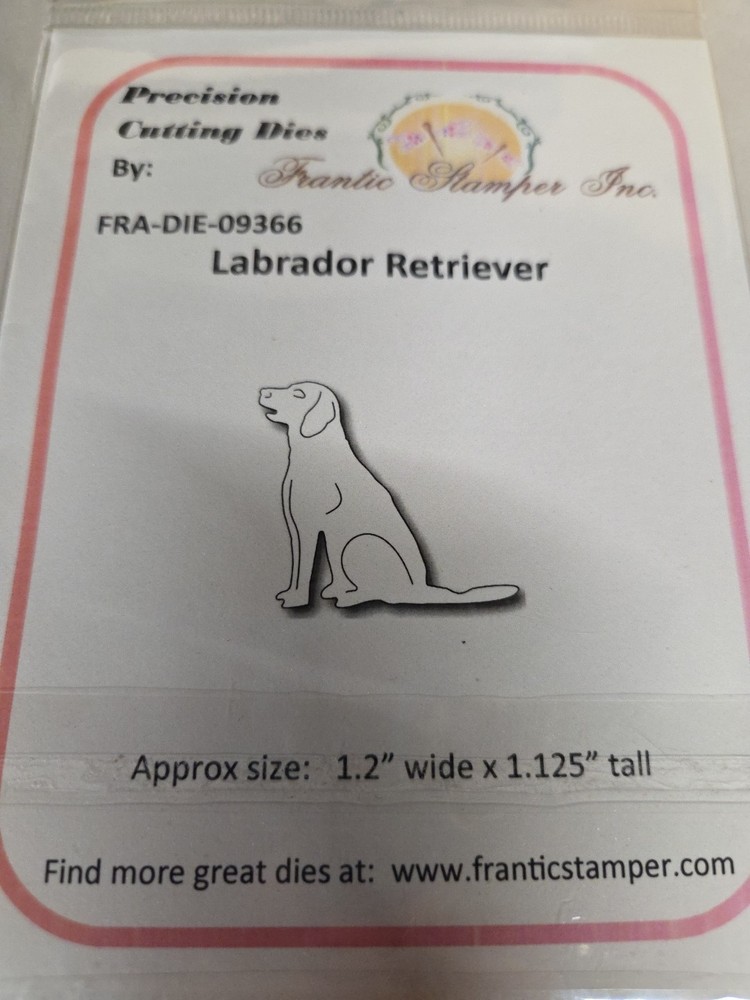 Precision Cutting Dies (Frantic Stamper) Labrador Retriever