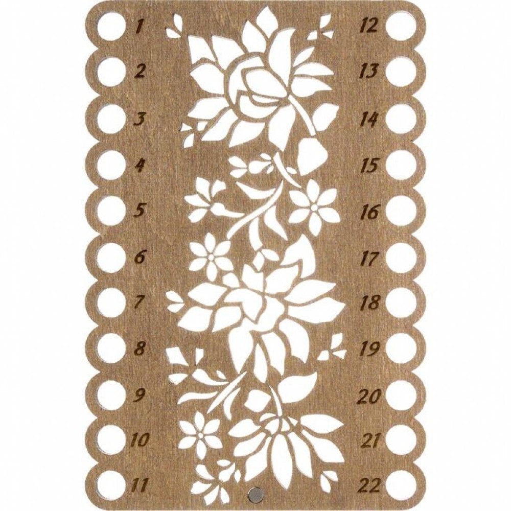 Plywood Thread Organizer Floss Organizer