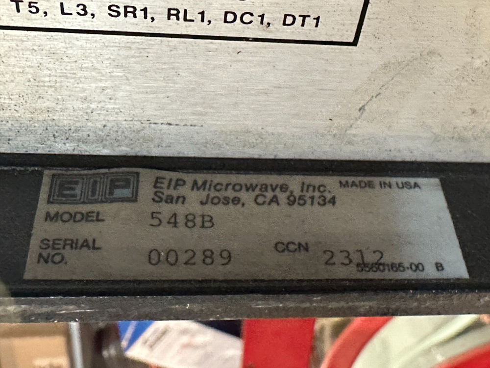 EIP Model 548B Microwave Frequency Counter w/Option WB-36