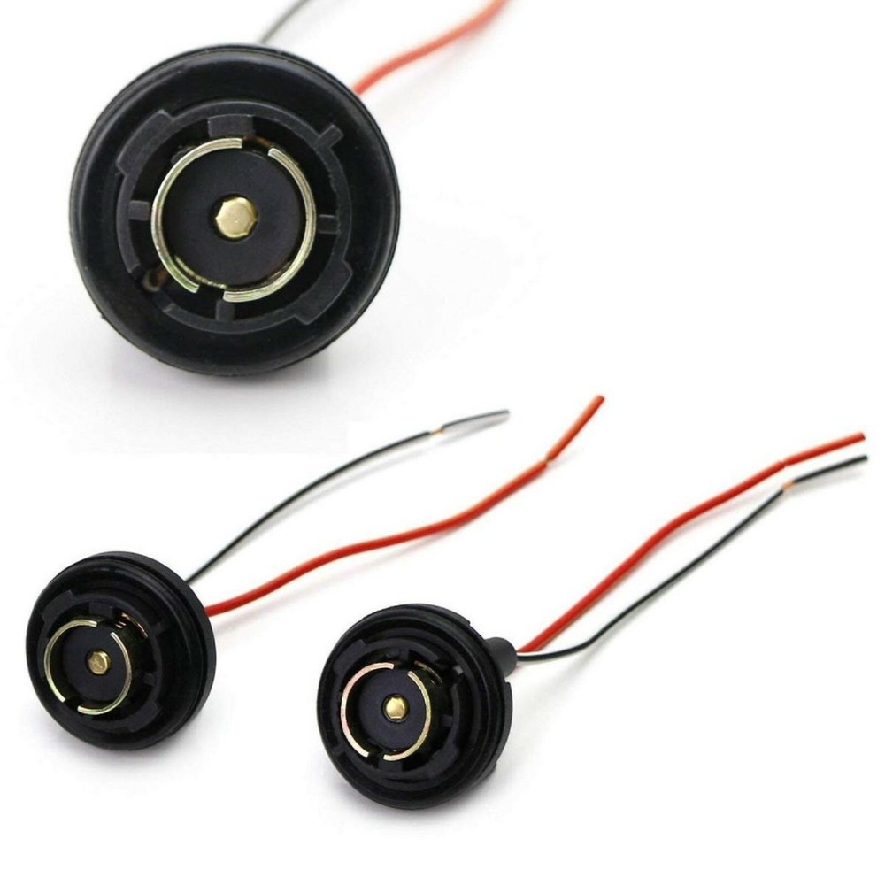 Universal Pigtail Wire Female Socket 1156 U Two Harness Back Up Reverse Replace
