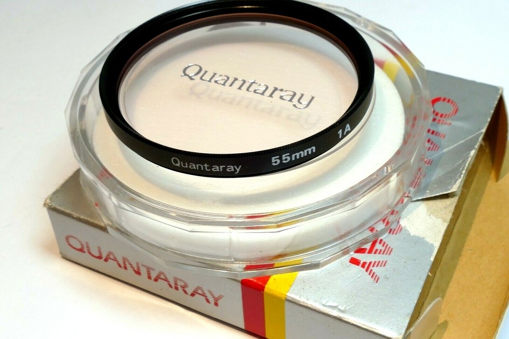 Quantaray 55mm Filter Skylight 1A  with plastic case mint condition