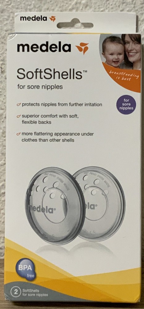 📀 Medela SoftShells for Sore Nipples - NEW