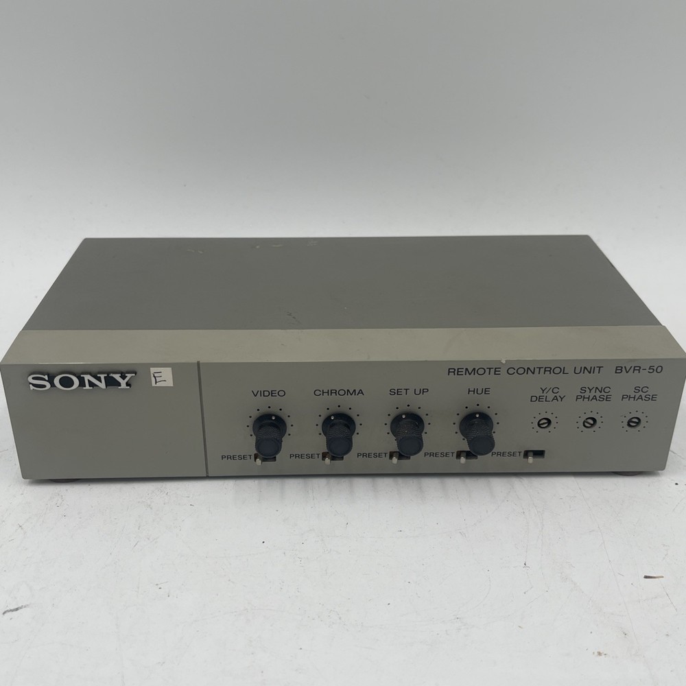 Sony BVR-50 Remote Control Unit for BETACAM SP -