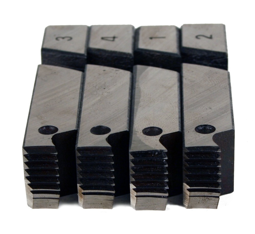 Steel Dragon Tools® 1"- 2" HSS Pipe Dies for 6790 Pipe Threading Machine