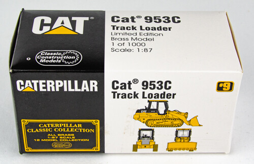 Classic Construction Models Brass CAT 953C Track Loader Limited Edition #49/1000
