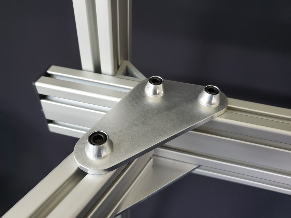 4PLAY RACING Side Bar Brackets w/Hardware SILVER