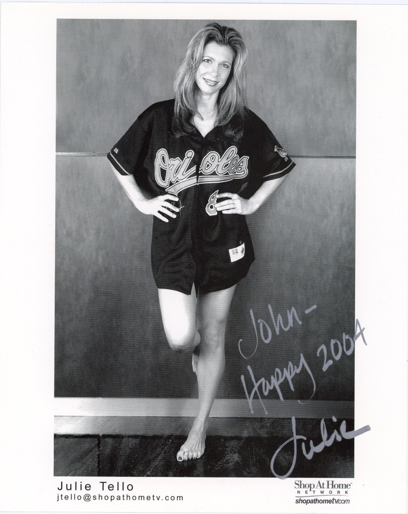 Julie Tello - Signed B&W Photograph