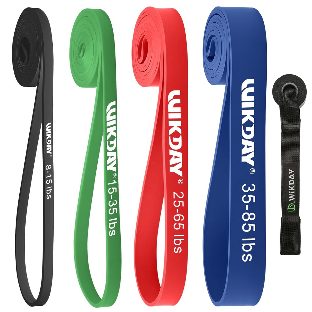 WIKDAY Resistance Bands, Pull Up Assistance Bands, Workout Bands, Heavy Exerc...