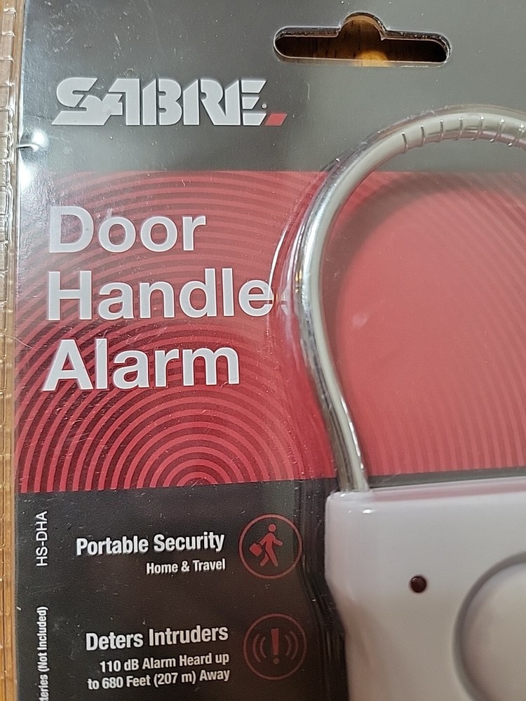Sabre Door Handle Security Alarm With 2 Detection / 3 Operating Modes - HS-DHA