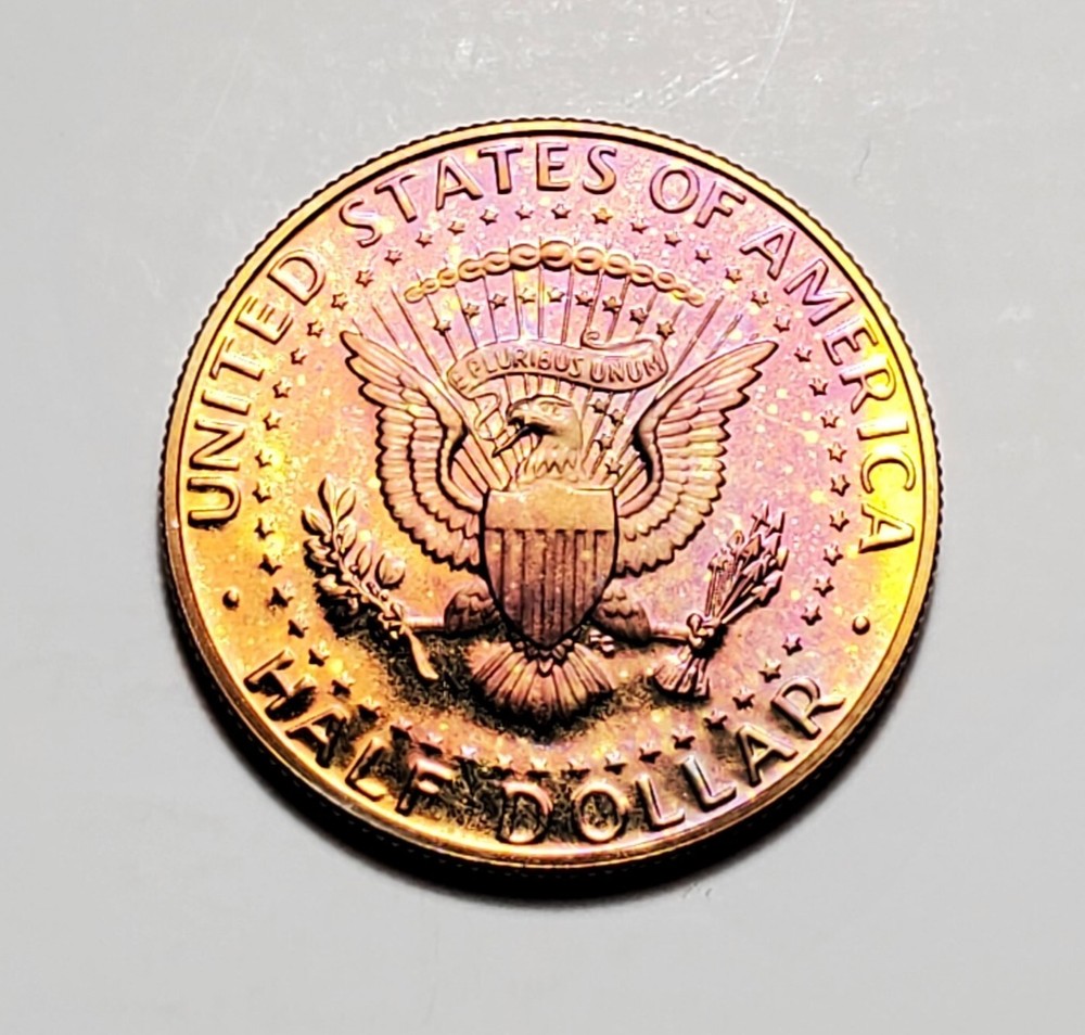 TONED 2006 S KENNEDY HALF DOLLAR CLAD PROOF UNC #C7778