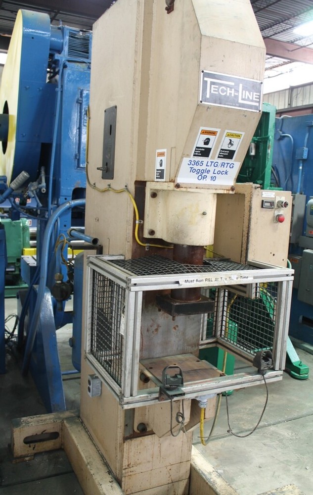 TECHLINE MODEL #1000F-3M PROJECTION PRESS: YODER #52509