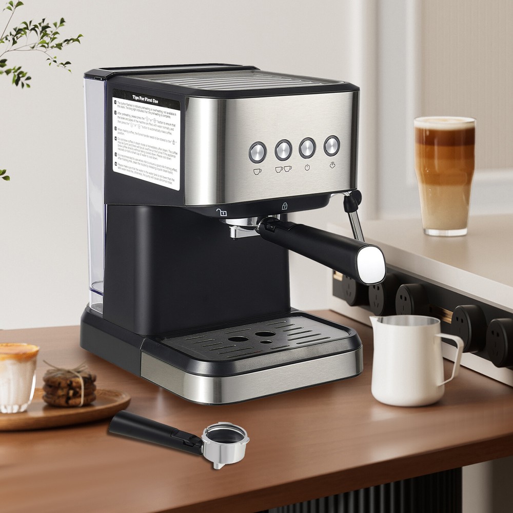 Spoon&Tamper Small Drip Coffee Machine,1.5L Semi-automatic Coffee Machine