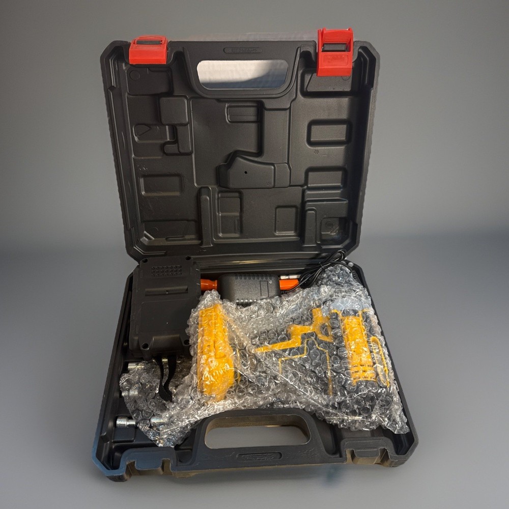 21V Cordless Drill Battery Charger, Drill Bits, Bits, Sockets, Flex Shaft, Case