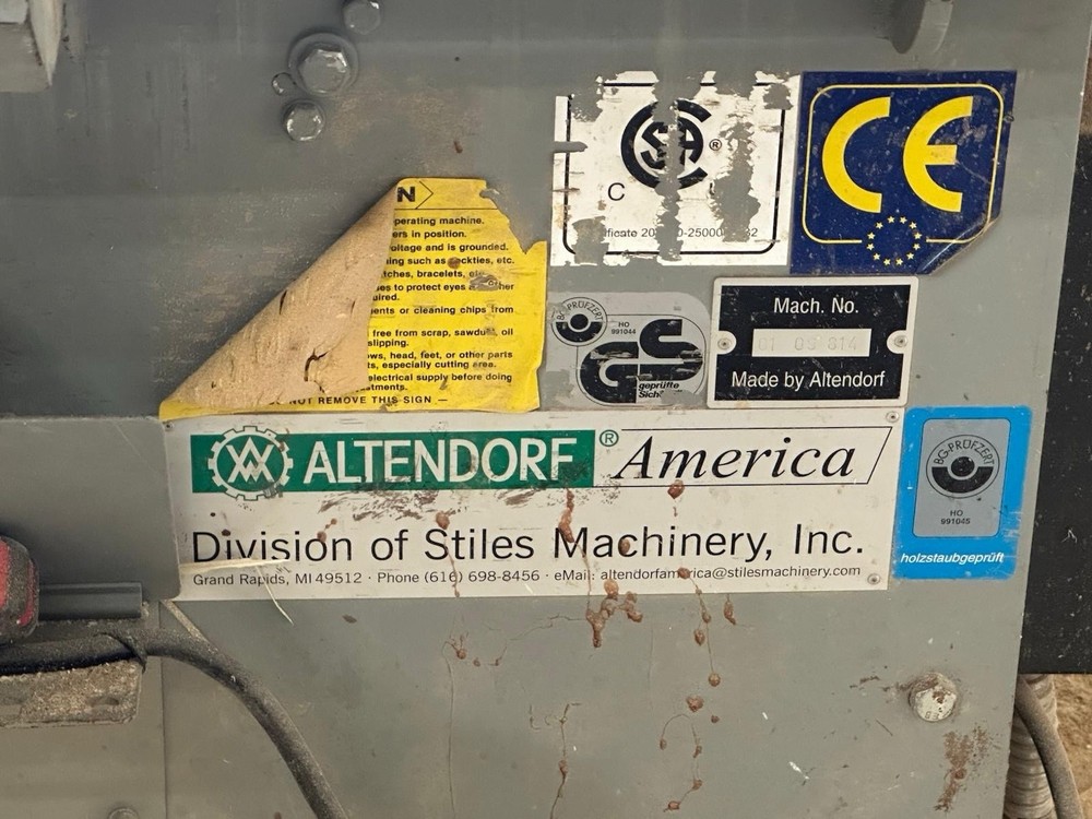 Altendorf Table Saw
