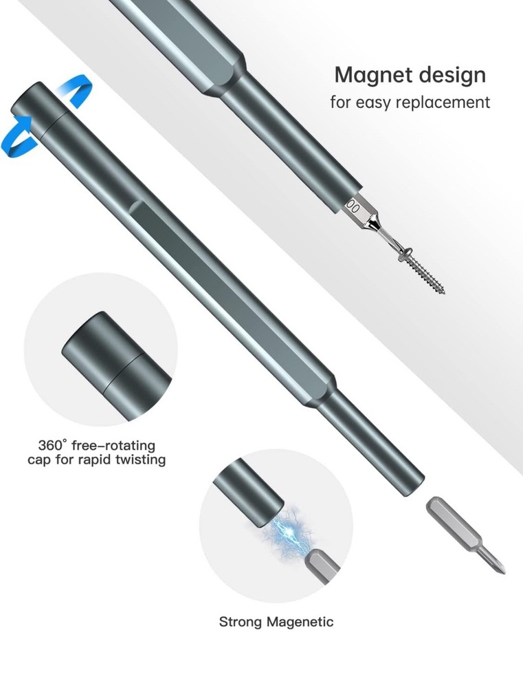 Screwdriver Set Torx Security T8 Tools For PS5 PS4 Console Controller Fan Clean