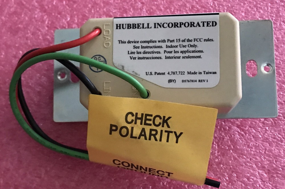 Hubbell Adaptive Timing Wall Switch ATP1277I