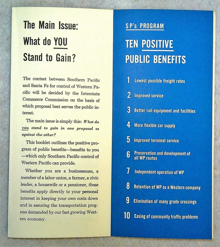 [Southern Pacific] A Positive Program for Better Transportation