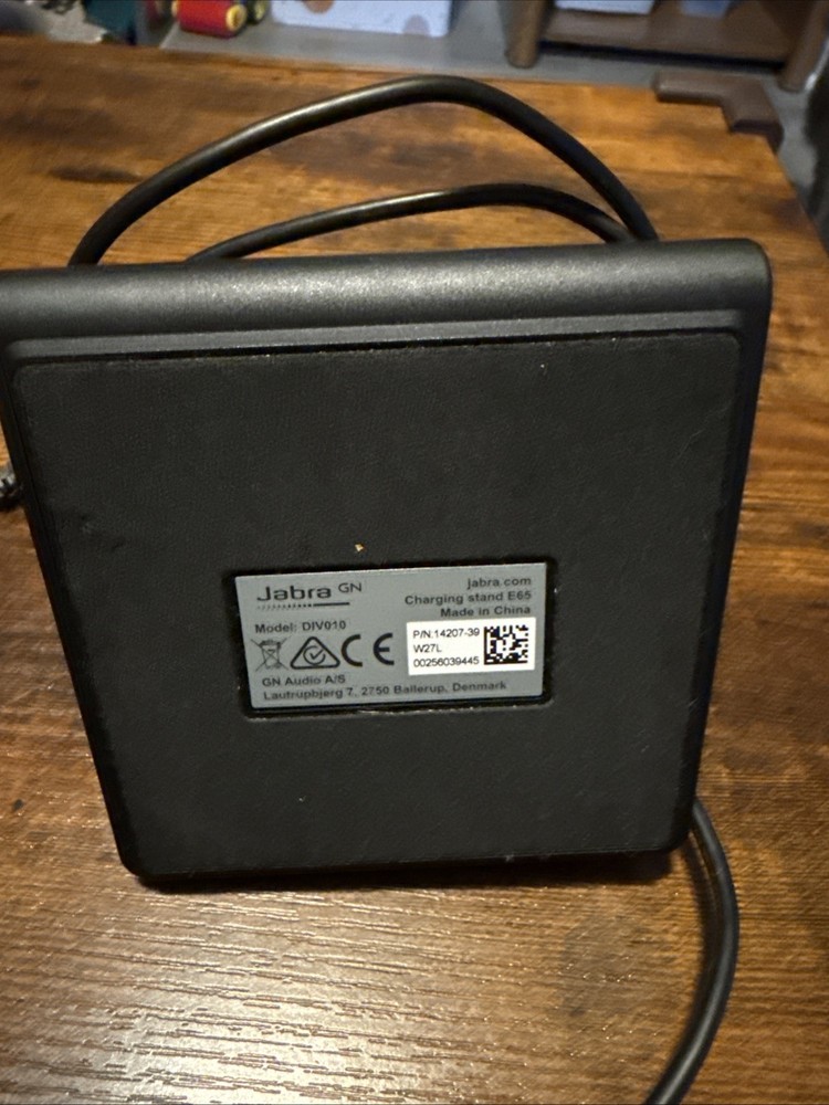 JABRA E65 HEADSET CHARGING STAND MODEL DIV010 BASE ONLY Replacement