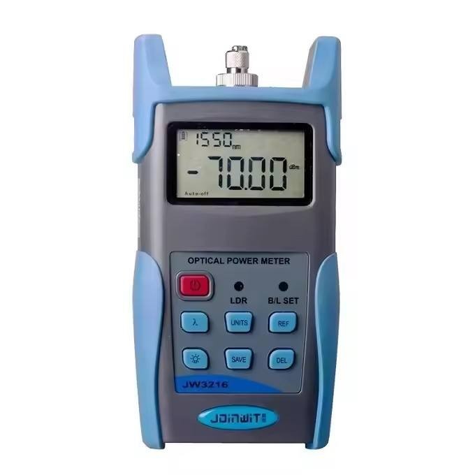 Handheld Fiber Optic Cable Tester Self-calibration Function Optical Power Meter