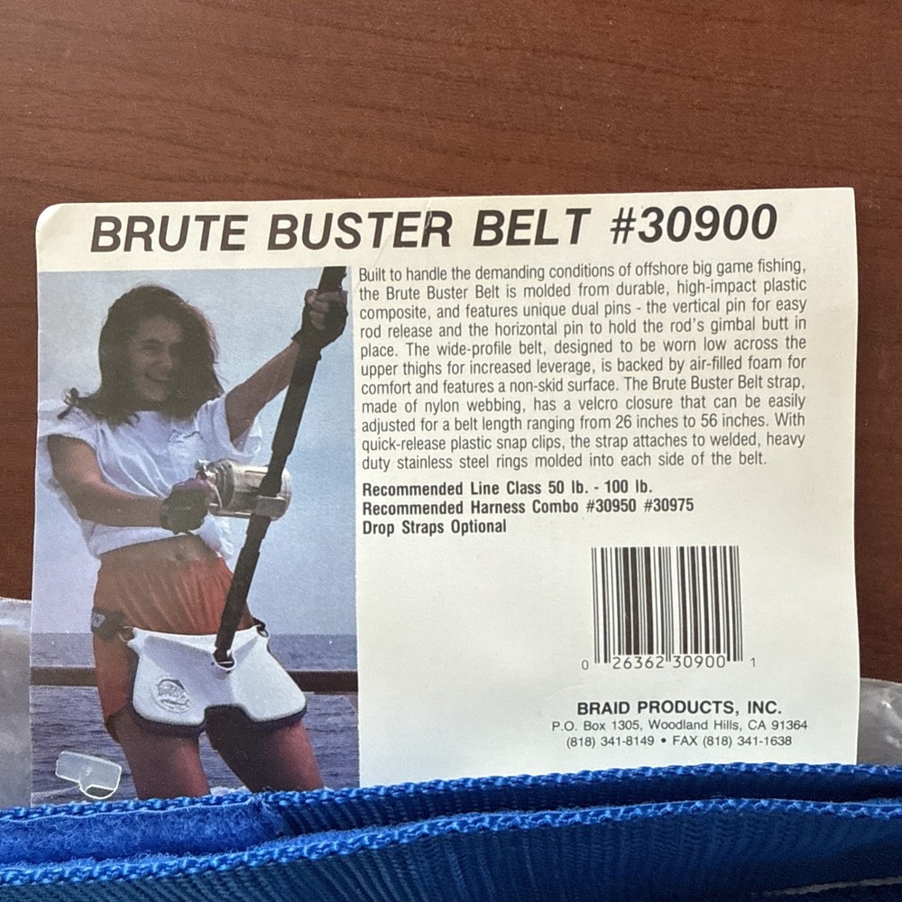Braid Brute Buster Belt #30900 - New with Tags