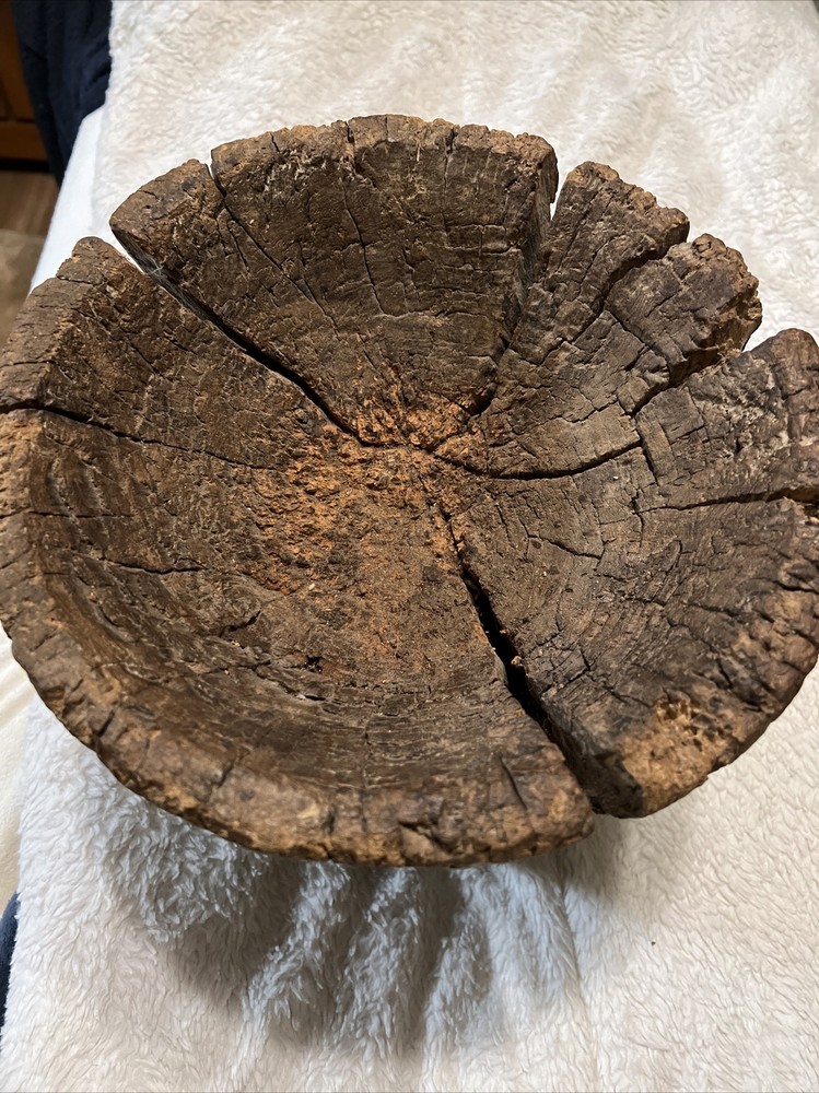 Primitive Wood Mortar