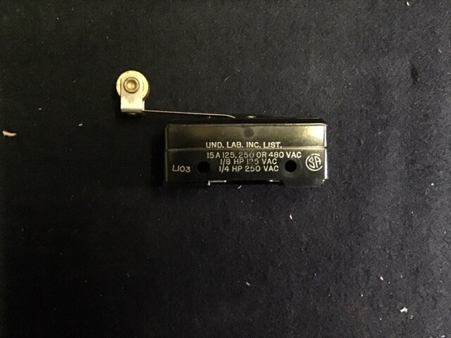 HONEYWELL BZ-RL25 MICRO SWITCH