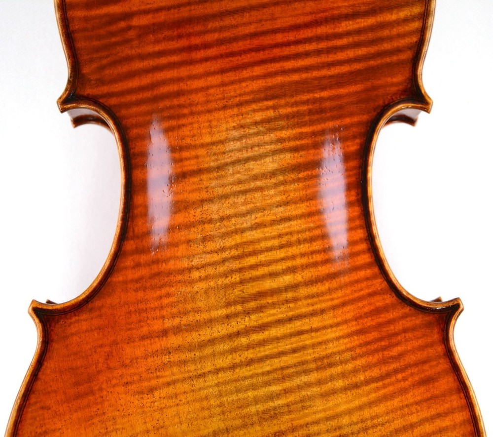 Master 15'' Viola! 1-PC BACK Master Wang's Own Work Outstanding Tone No. W19