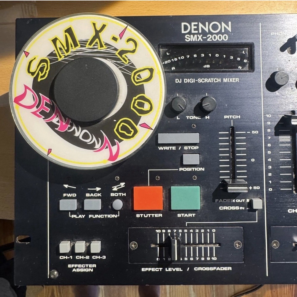 Dennon SMX-2000 DJ Mixer Digi Scratch ….. Very Rare
