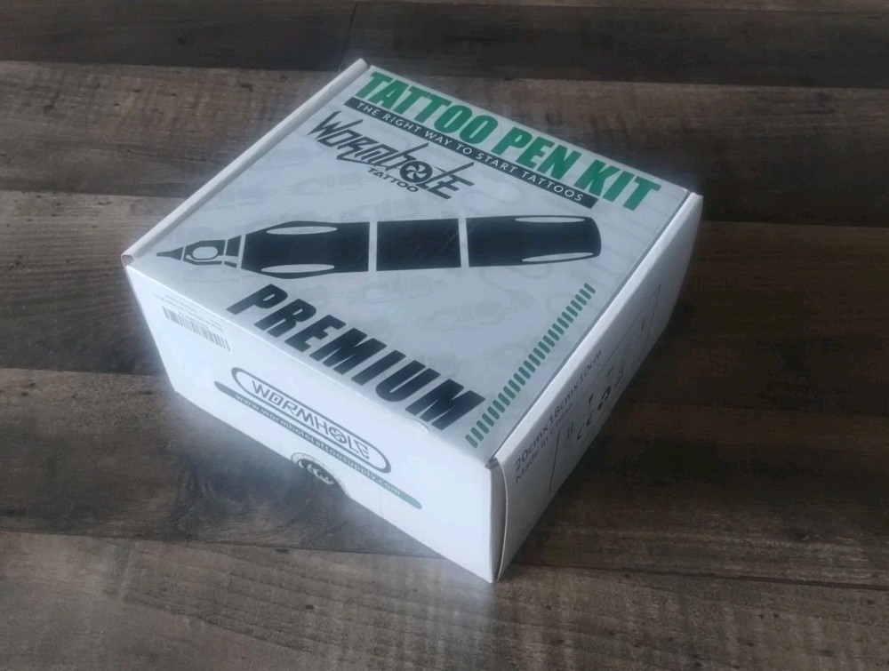 Tattoo Kit Wormhole Rotary Practice Machine Great For Beginners Full Kit!