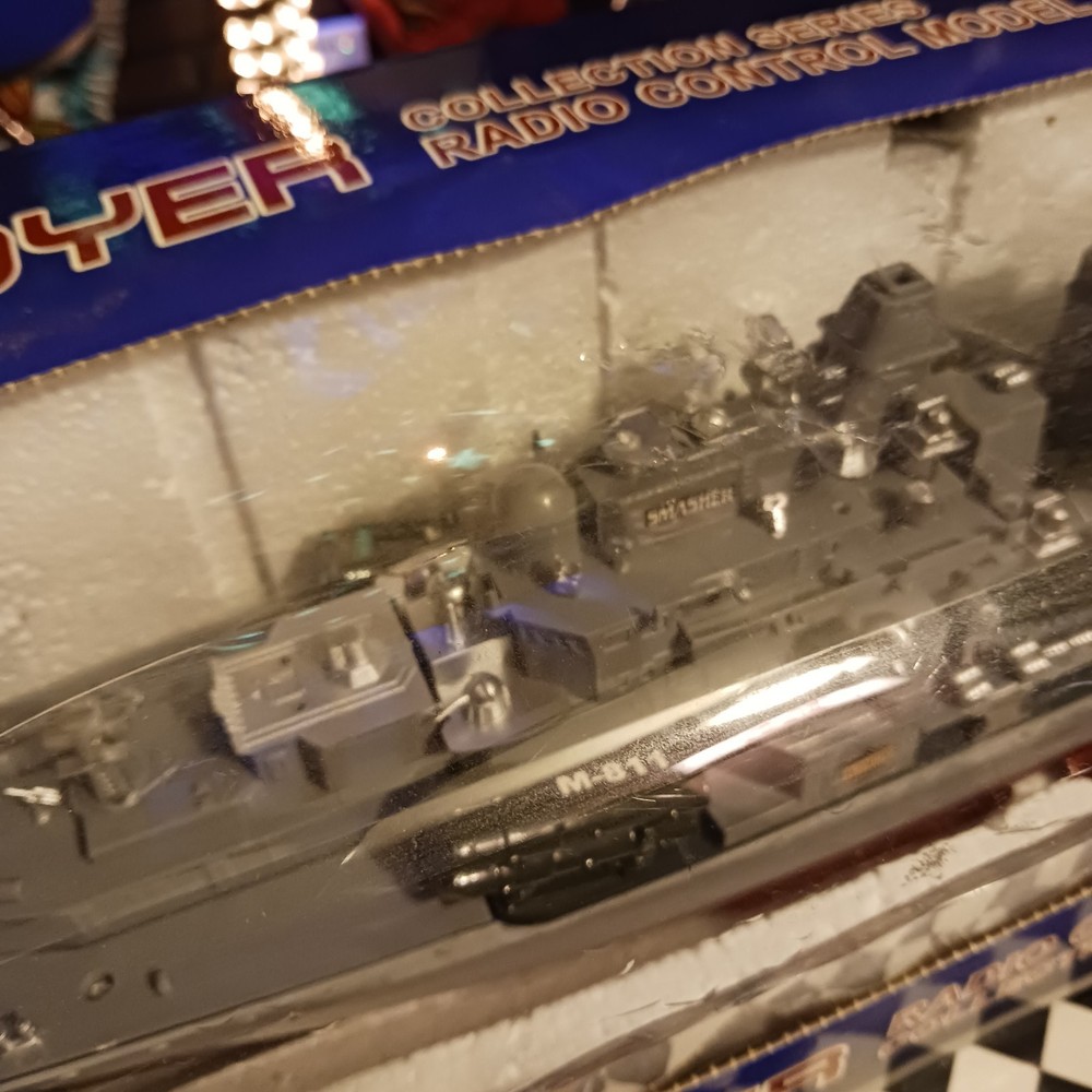 JHT RC Destroyer Warship Model Boat with Remote Control