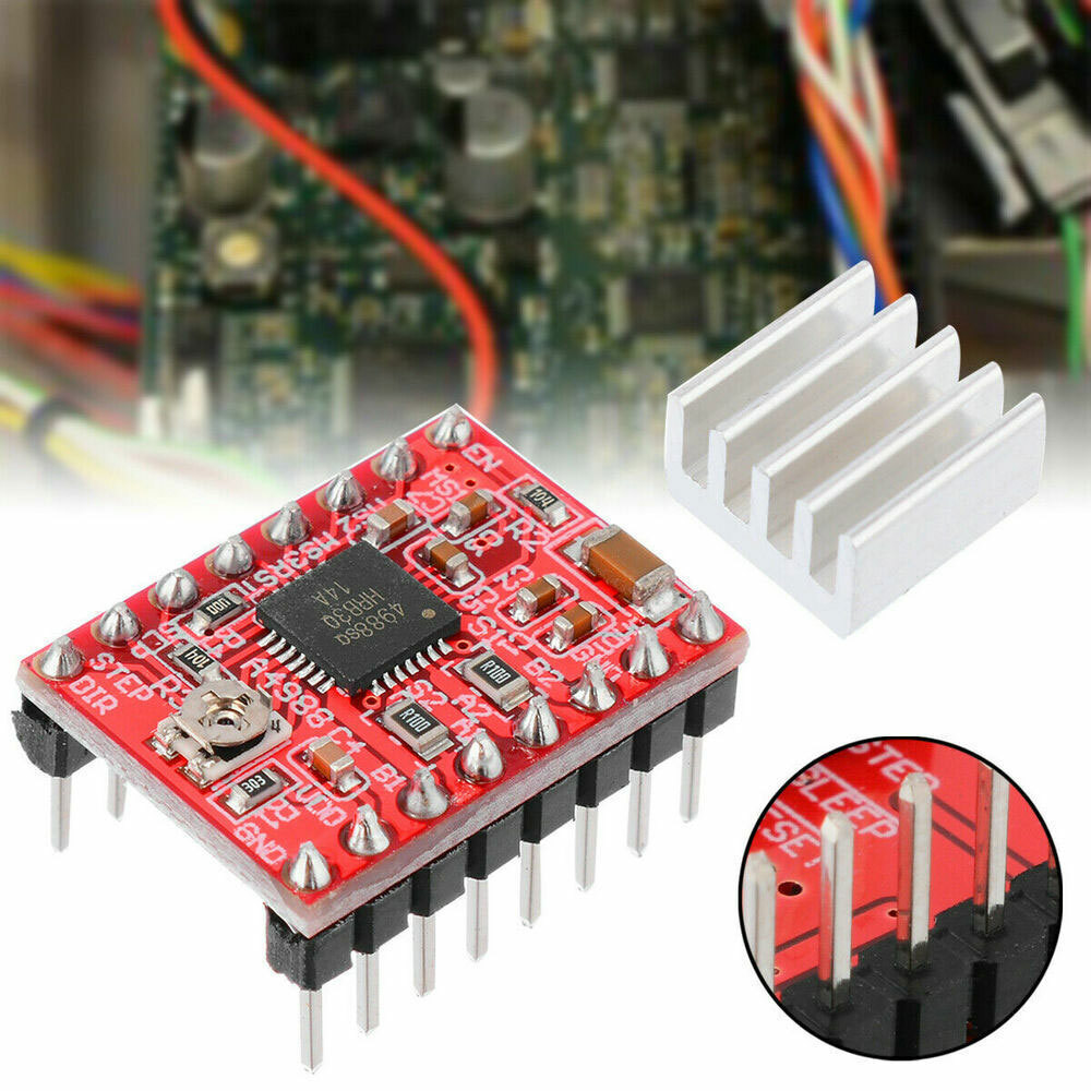 10pcs A4988 Stepper Motor Driver Module for 3D Printer RepRap StepStick Arduino