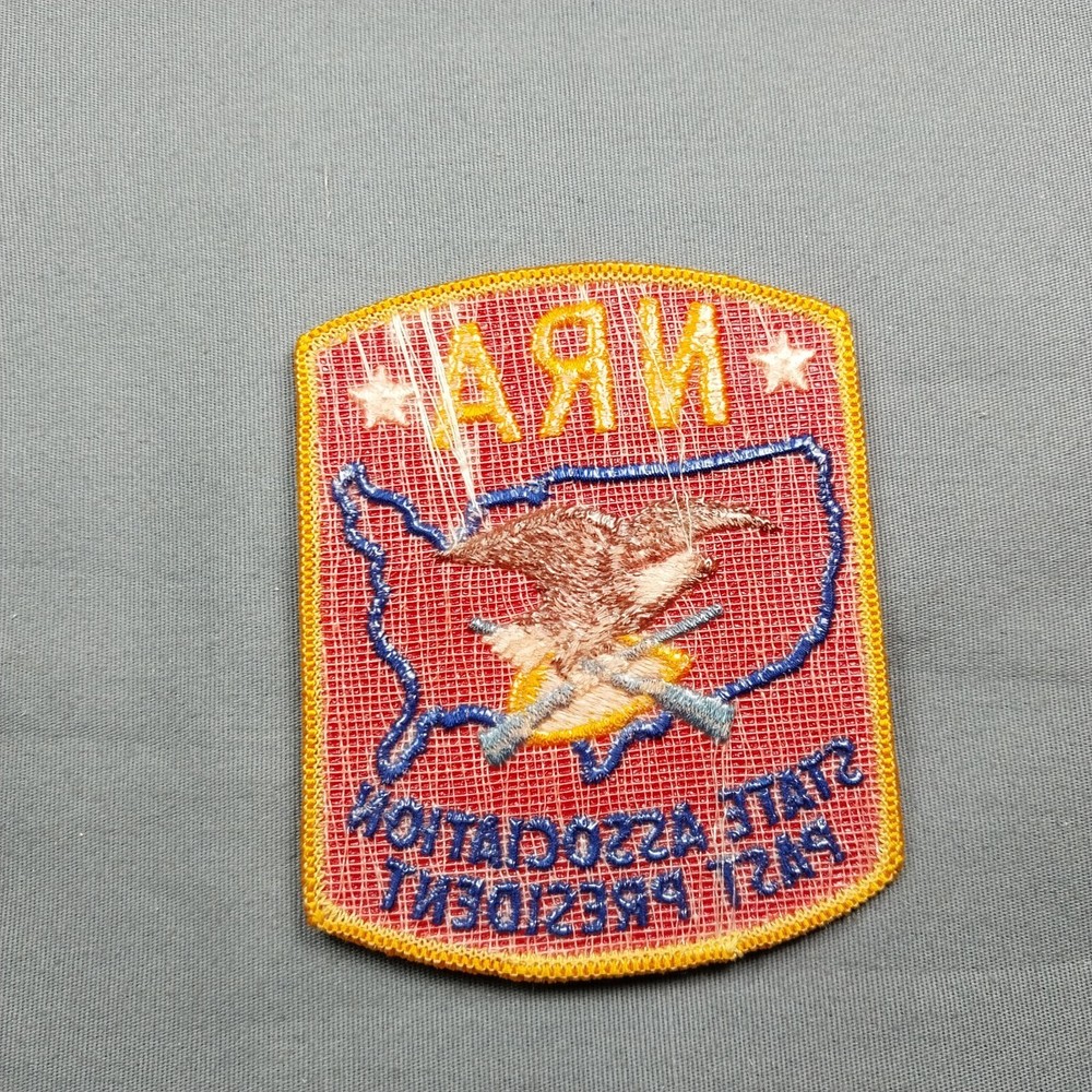 NRA State Association Past President 3.5" x 3" Patch