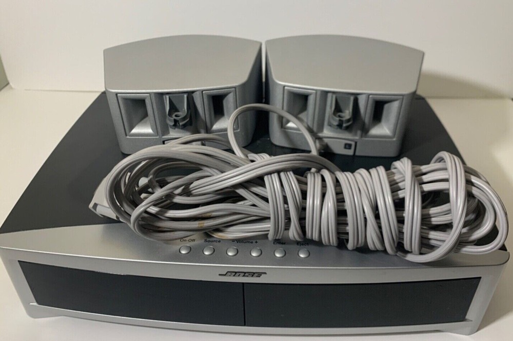 Bose Media Center AV 3-2-1 III Powered Speaker System-NO REMOTE-TESTED