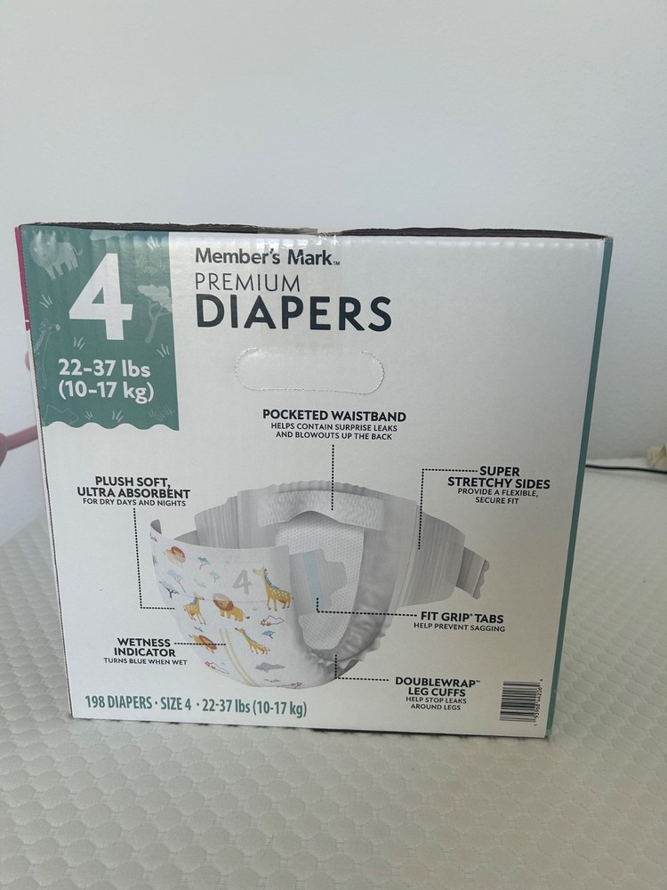 diaper member mark