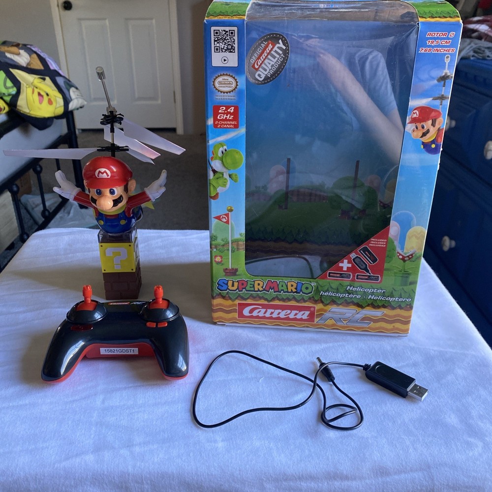Super Mario Helicopter Carrera RC Does Not Work Read Description ￼