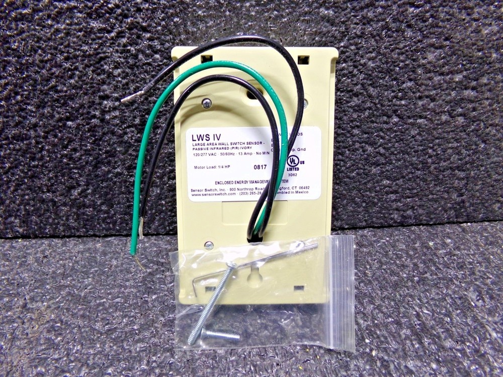 Acuity LWS IV Occupancy Sensor, PIR, 1200Sq Ft, Ivory (RC)