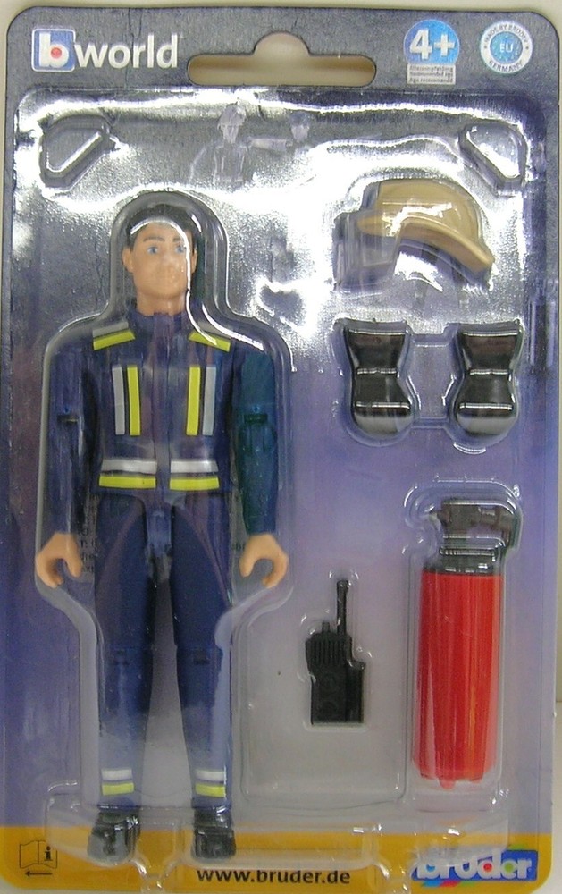 Bruder 60100 bworld Fireman with Accessories
