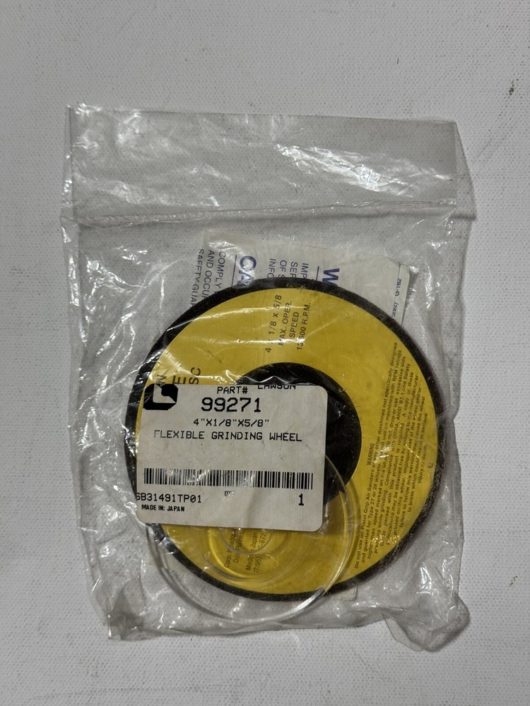 Lawson 99271 Flexible Grinding Disc 4"