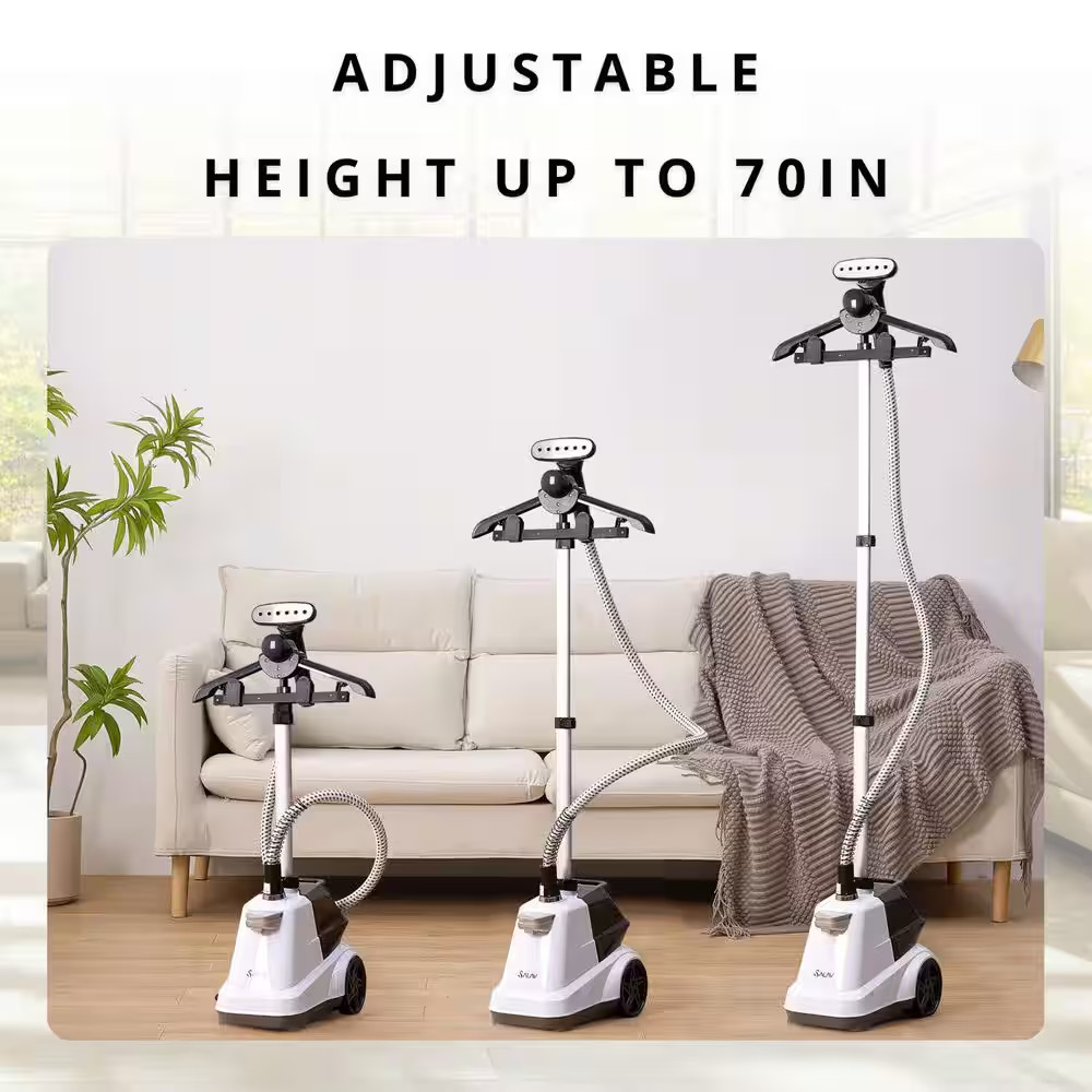 X3 Professional Clothes Steamer in White