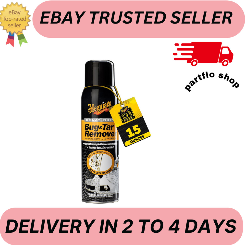Meguiar's Heavy Duty Bug & Tar Remover, Quick Bug and Tar Remover