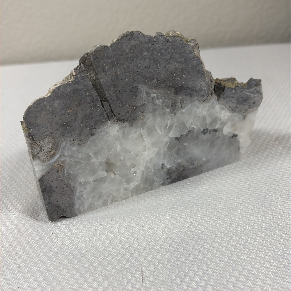 2.260lbs Manganese Cluster With Quartz Mineral Specimen