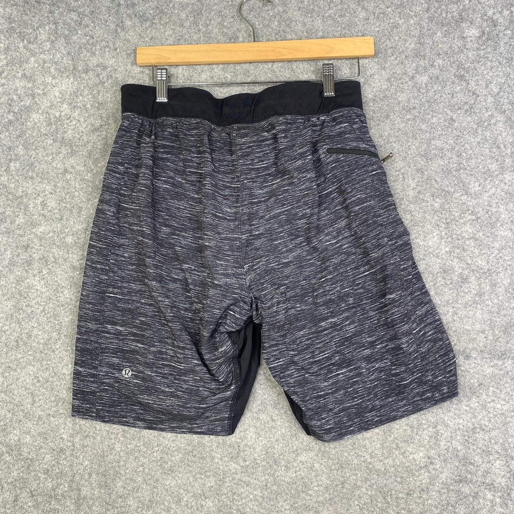 Lululemon Athletic Shorts Mens Medium Heathered Drawstring Lined