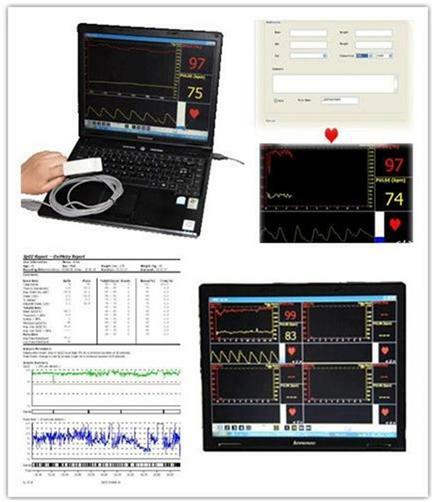 PC-based pulse oximeter,SPO2 oxygen monitor+software+USB